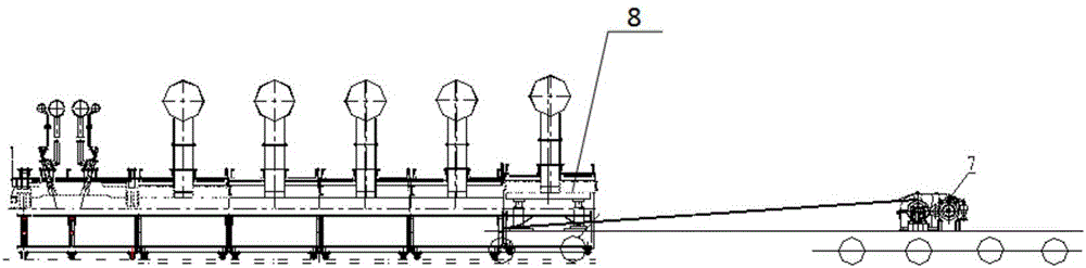 A simple replacement method for igniter of sintering machine