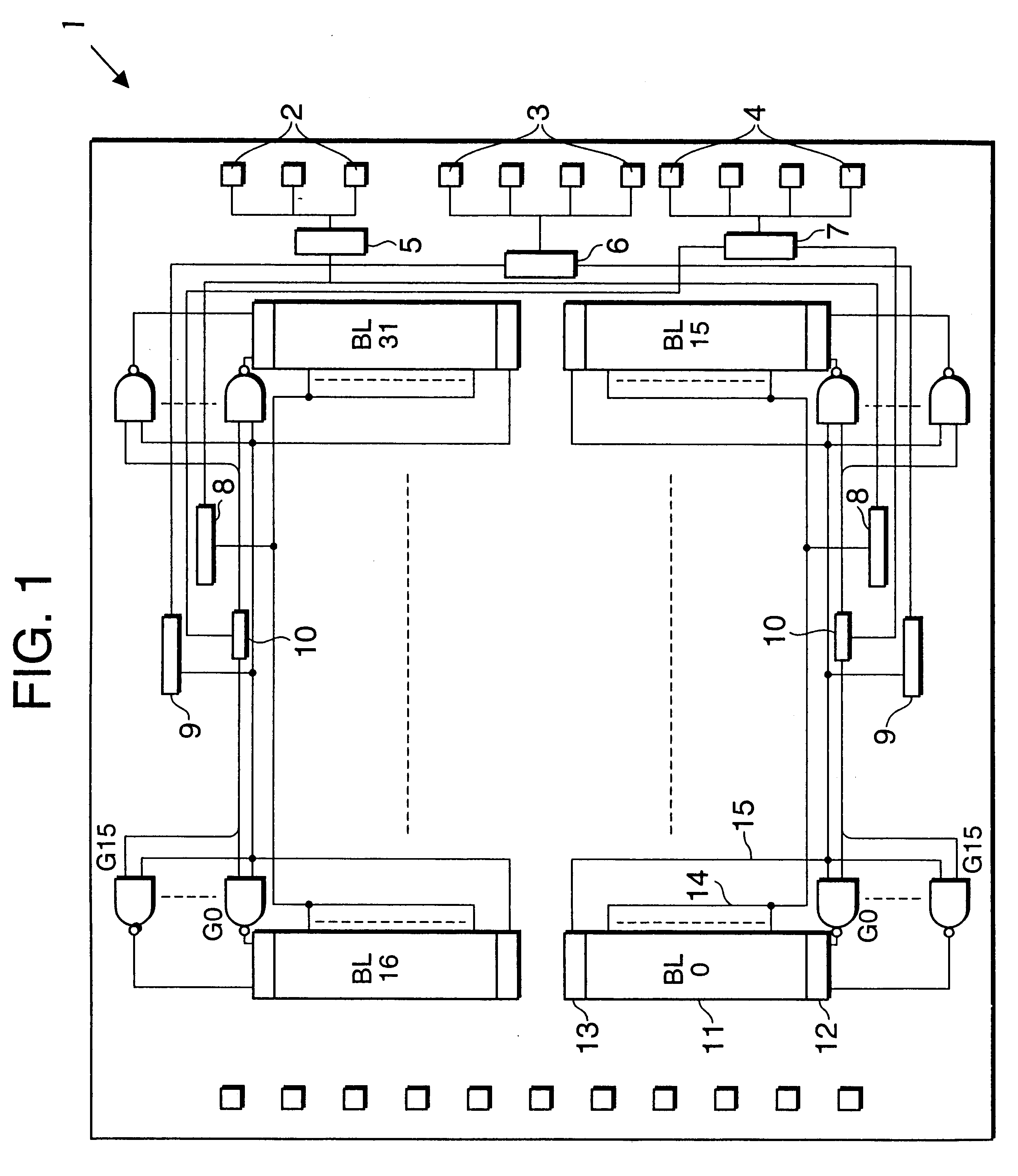 Semiconductor memory device improving data read-out access