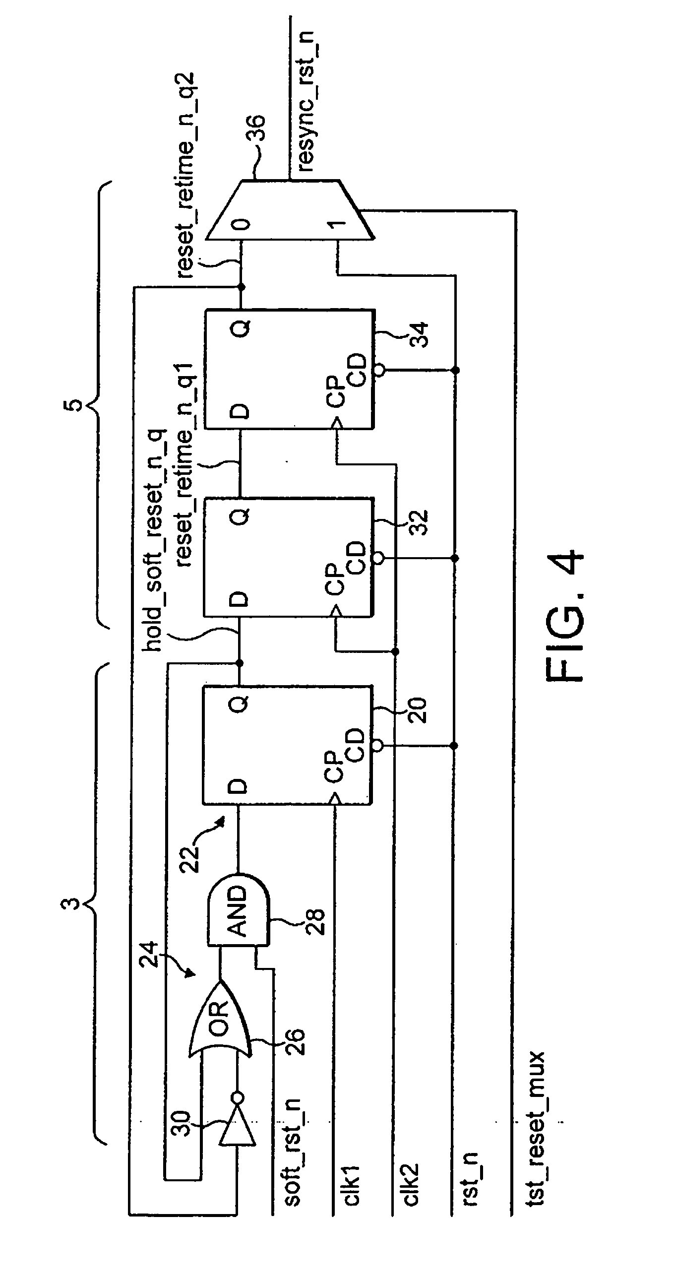 Reset in a system-on-chip circuit