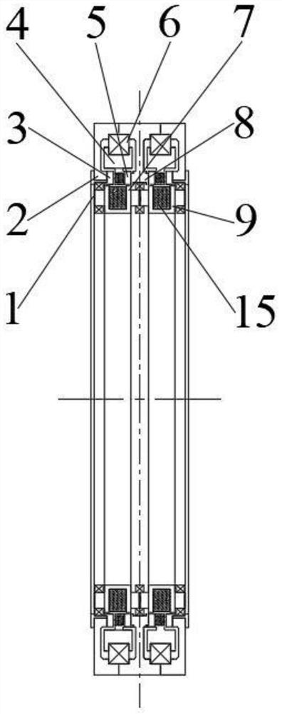 Lightweight design method of electromagnetic automatic balancing device