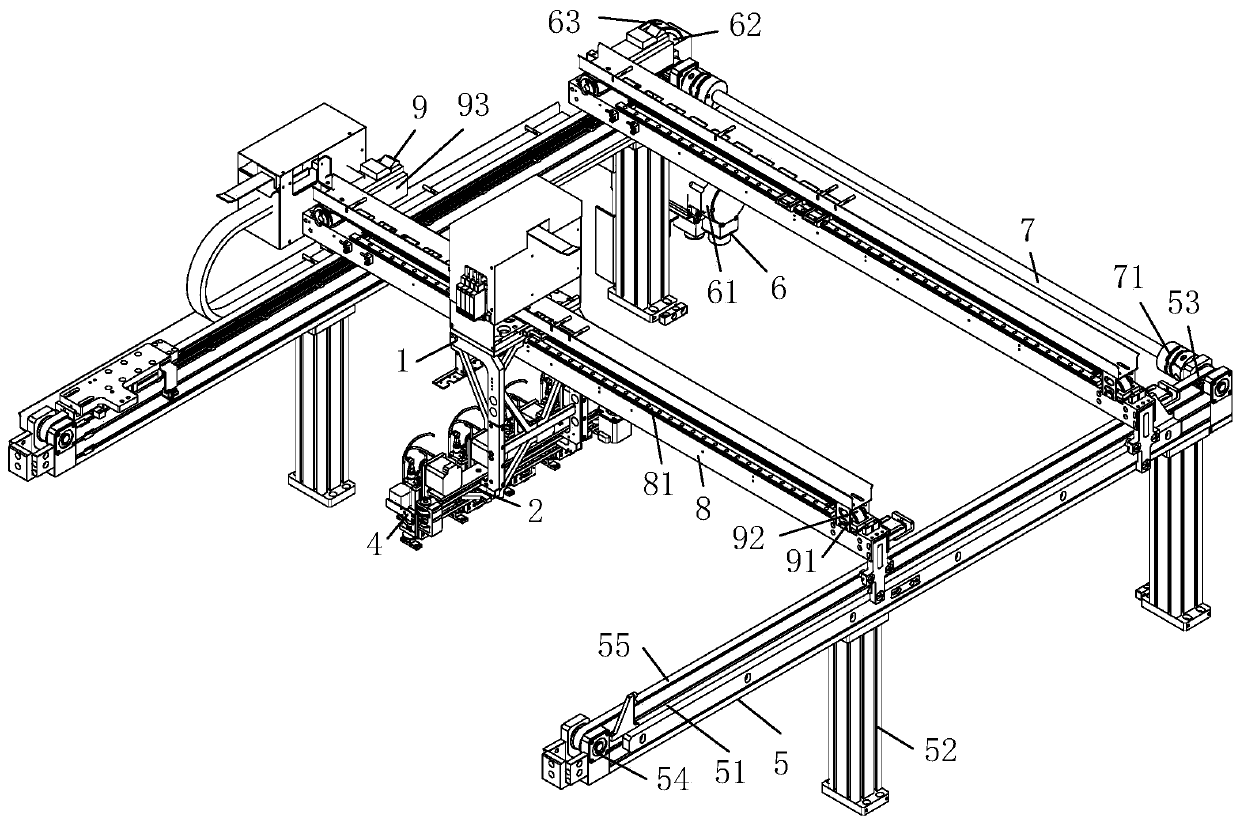 Fingerprint module test delivery device