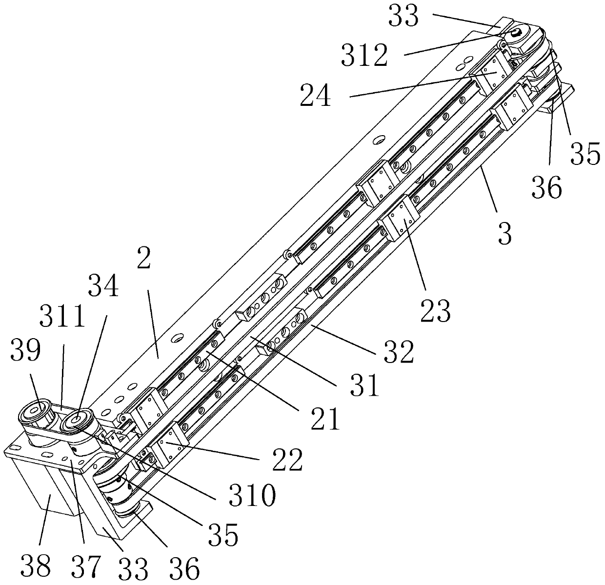 Fingerprint module test delivery device