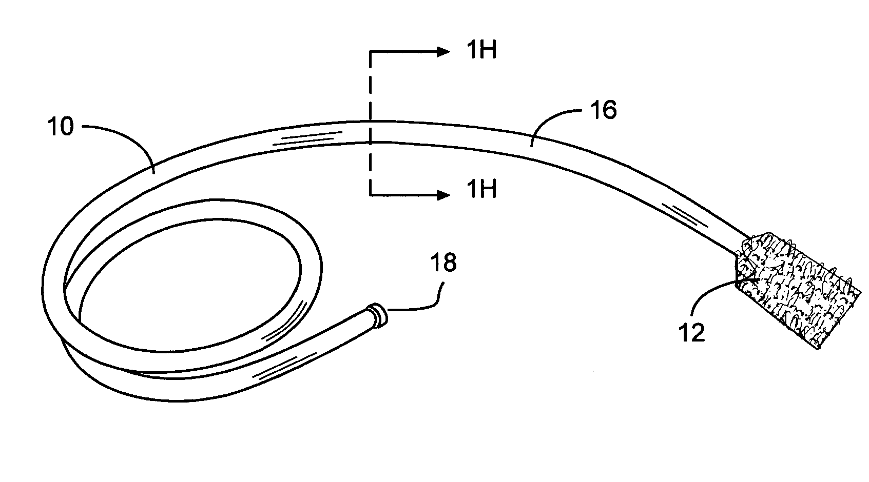 Compact drain-cleaning device with hair-snagging pad