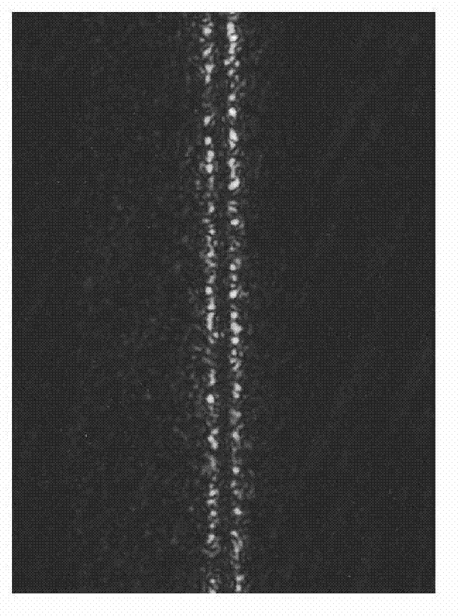 Test analysis method for manufactured super-diffraction directional transmission material structure