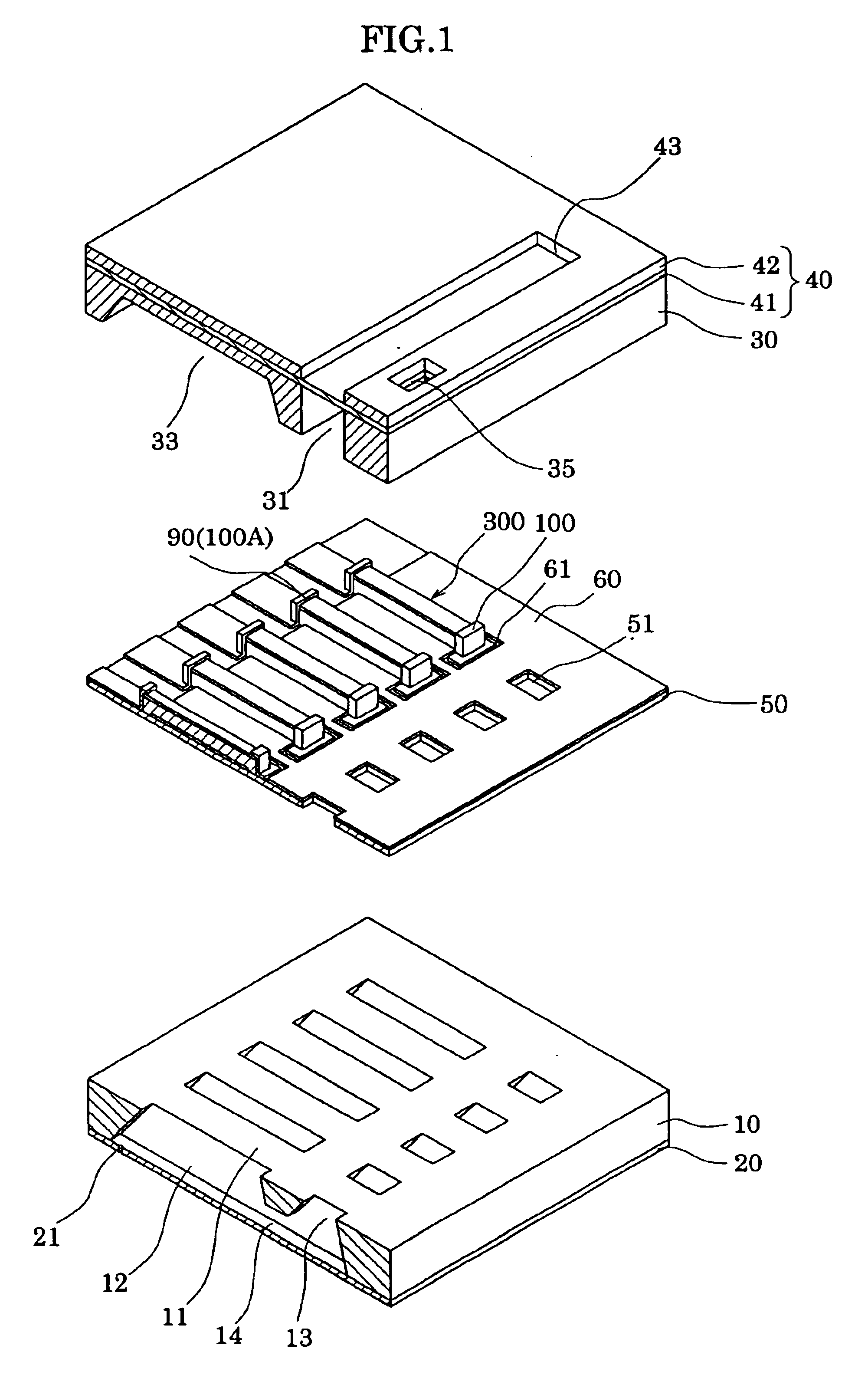 Ink-jet recording head having a vibration plate prevented from being damaged and ink-jet recording apparatus for using the same