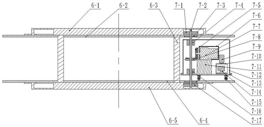 Manned air shaft inspection robot and air shaft inspection method