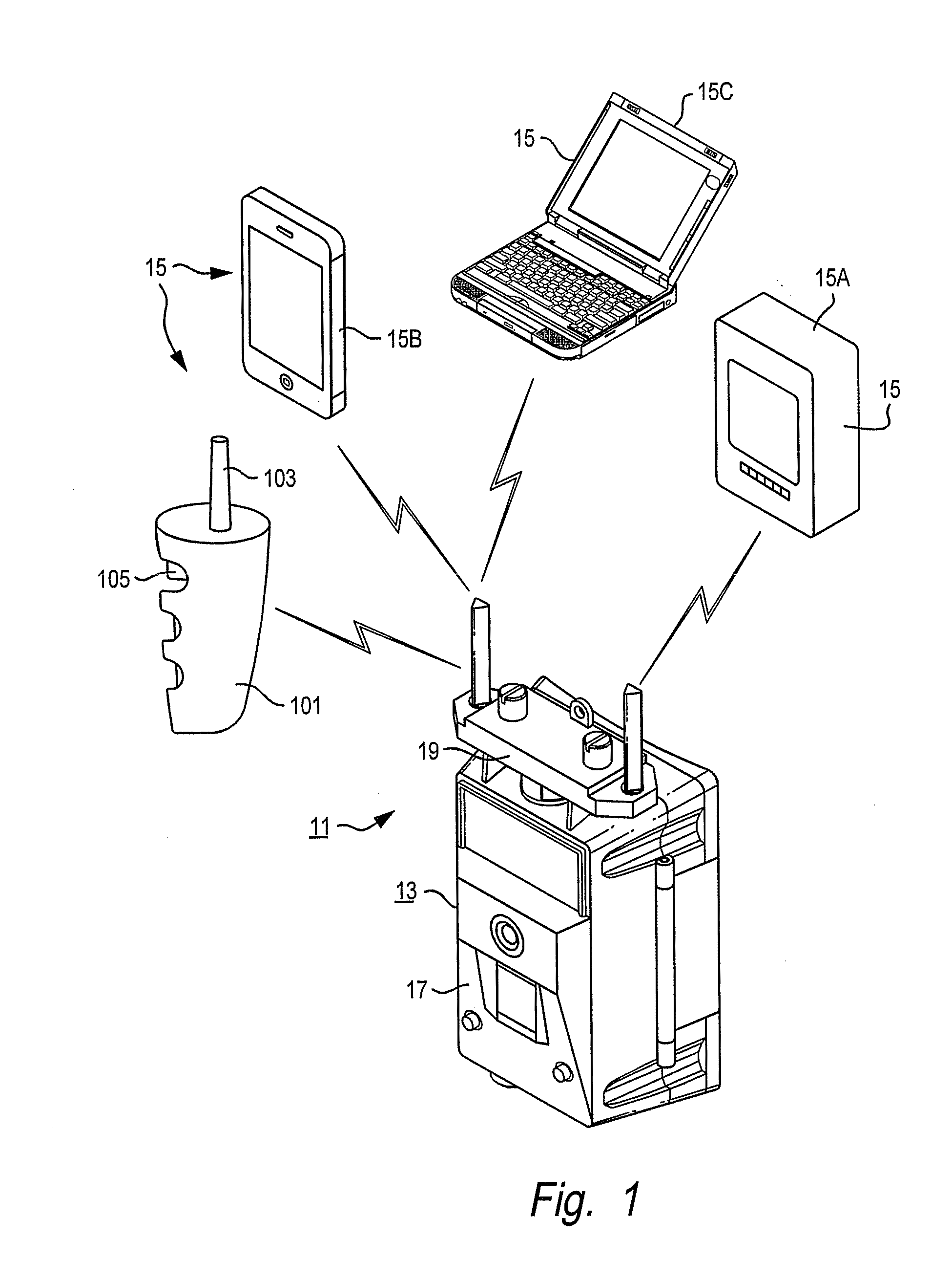 Surveillance camera with wireless communication and control capability