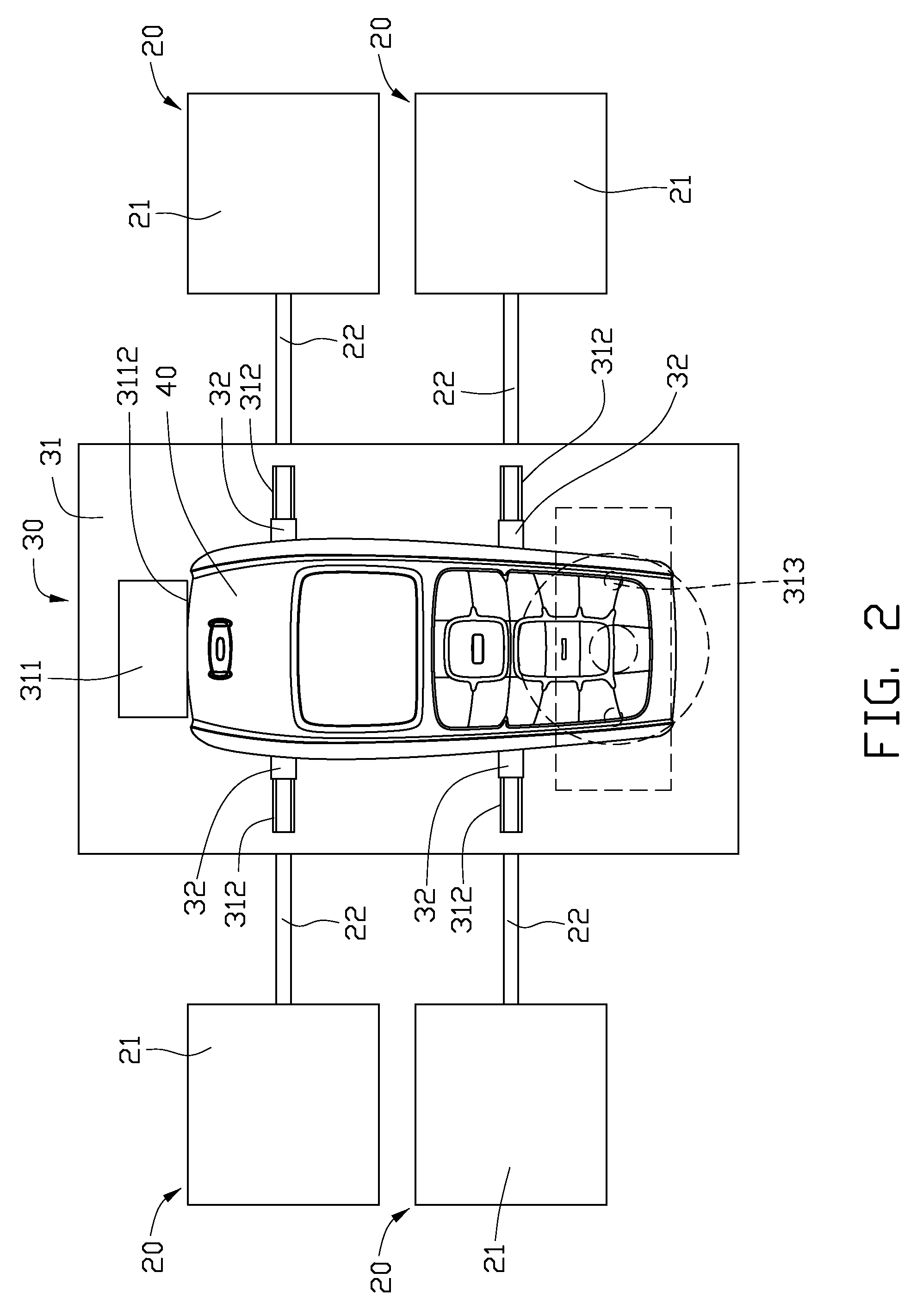 Flexible fixing system for product testing