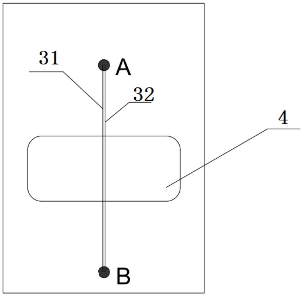 Natural stress measuring device