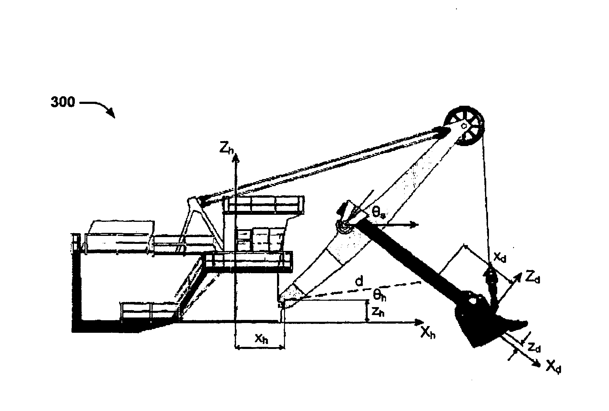 A method for position-calibration of a digging assembly for electric mining shovels