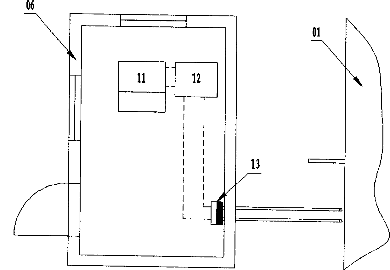 High precision positioning and accessing system for waste nuclear material