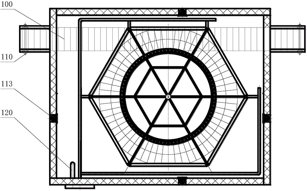 Spiral food heating, cooling or drying device and application thereof