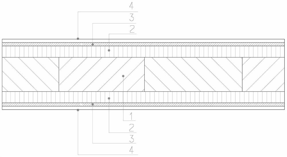 A manufacturing process of facing small-diameter solid wood finger-joint board or molding