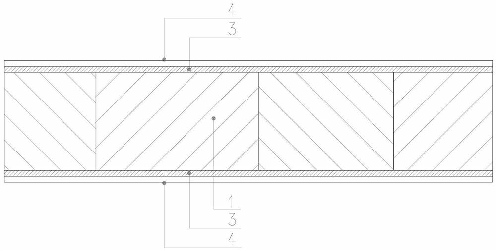 A manufacturing process of facing small-diameter solid wood finger-joint board or molding