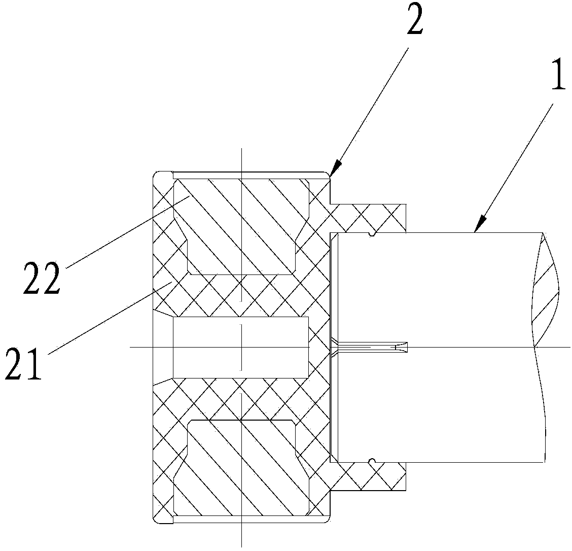 Motor speed detection and feedback device and motor with motor speed detection and feedback device