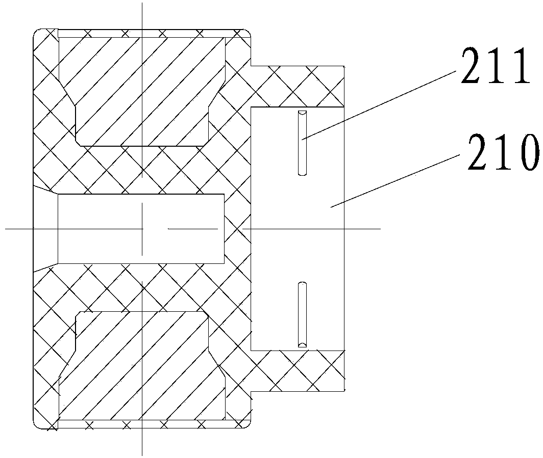 Motor speed detection and feedback device and motor with motor speed detection and feedback device