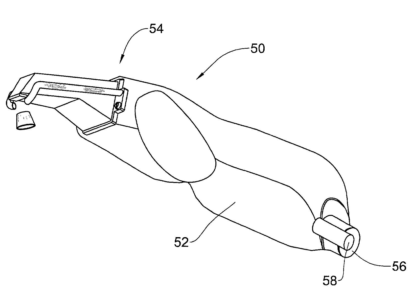 Dental imaging instrument having air stream auxiliary