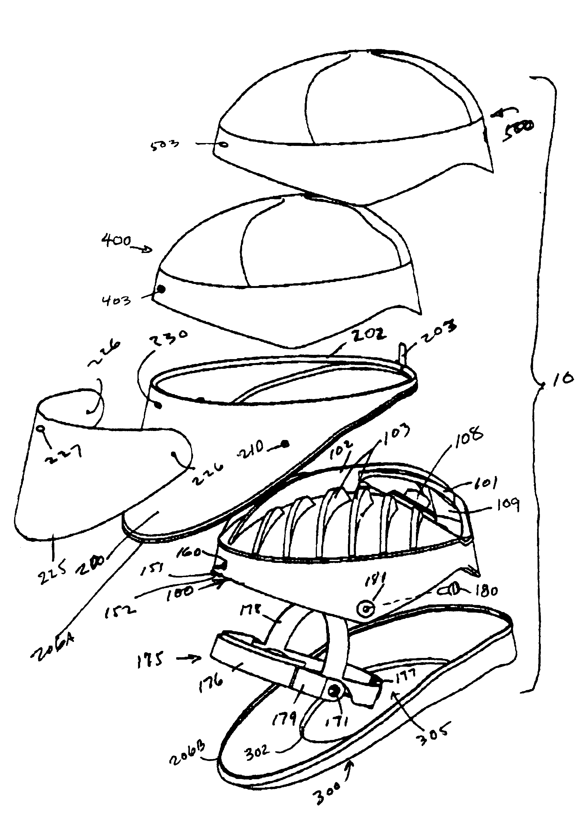 Protective headgear system