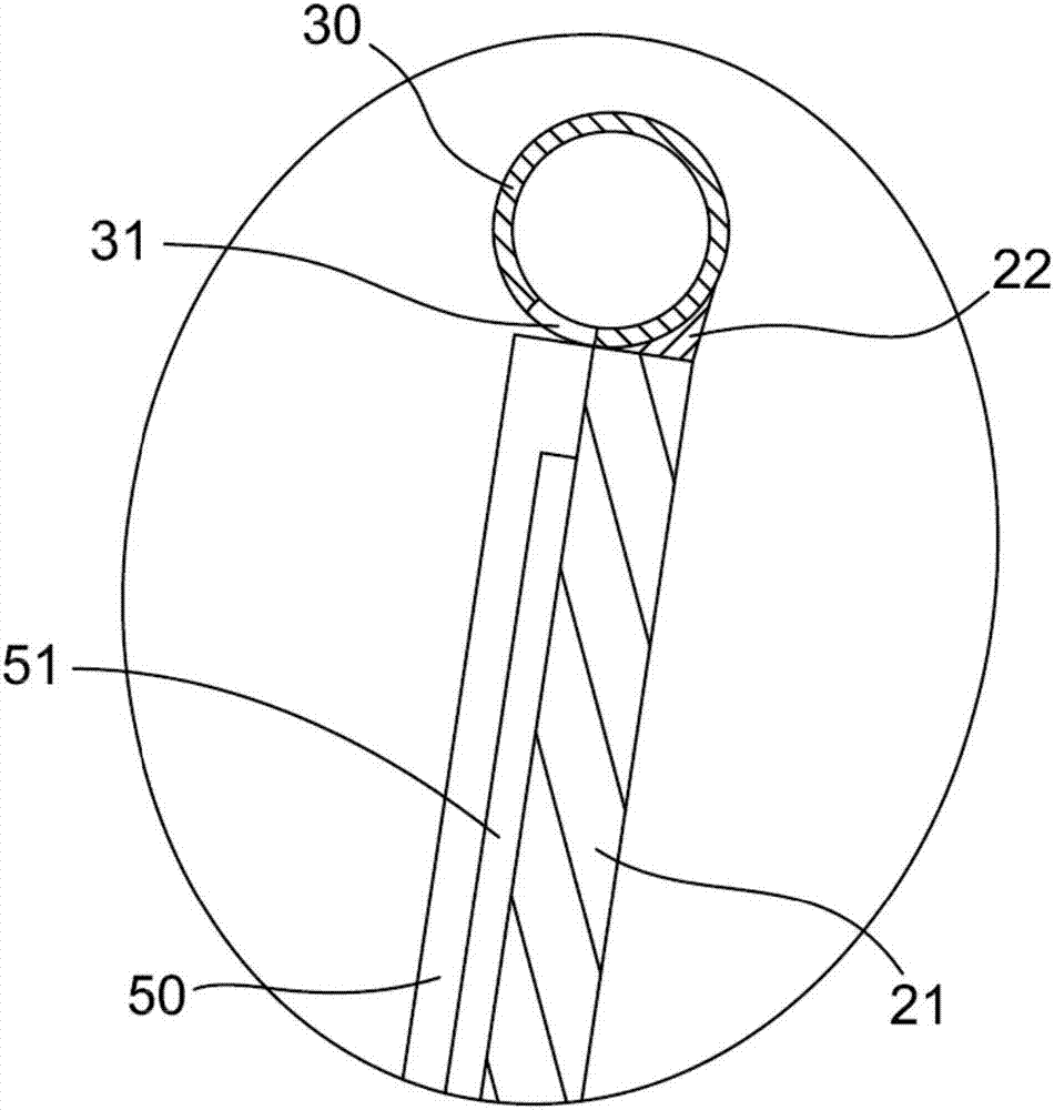 Mirror with demisting device