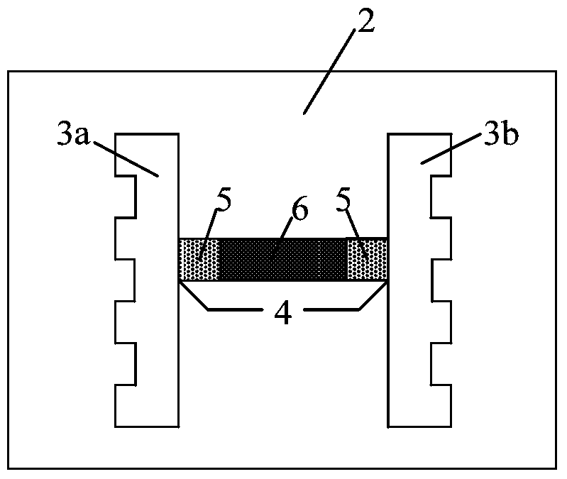 A low-temperature drift high-power resistor and its preparation method