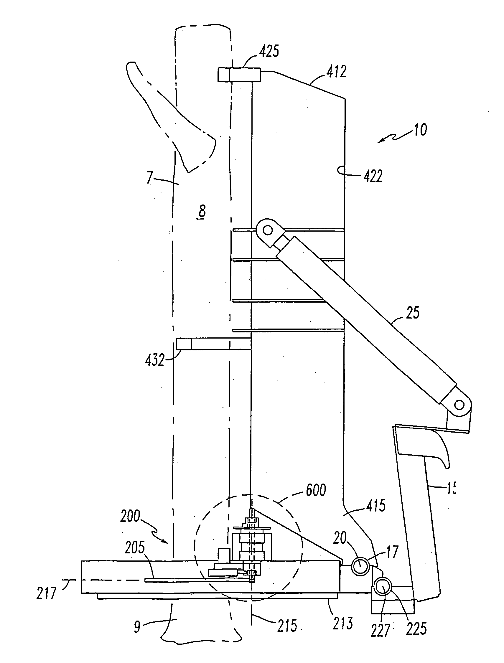 Tree harvester assembly