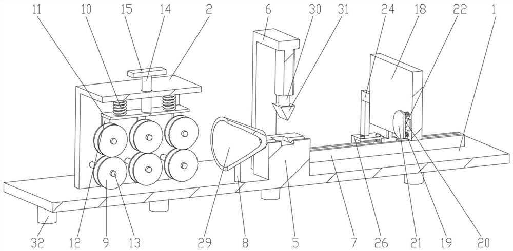 Steel bar cutting device for building construction