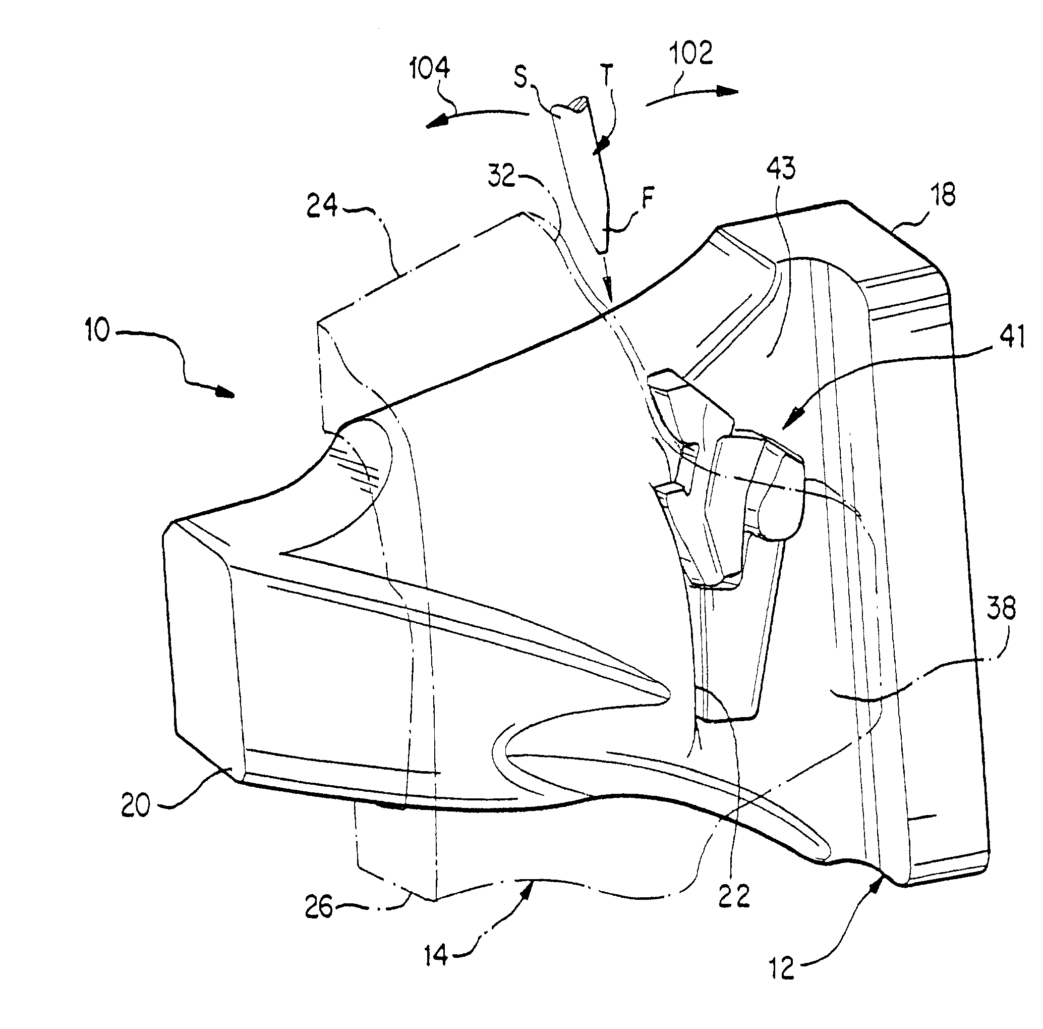 Coupling for excavating wear part