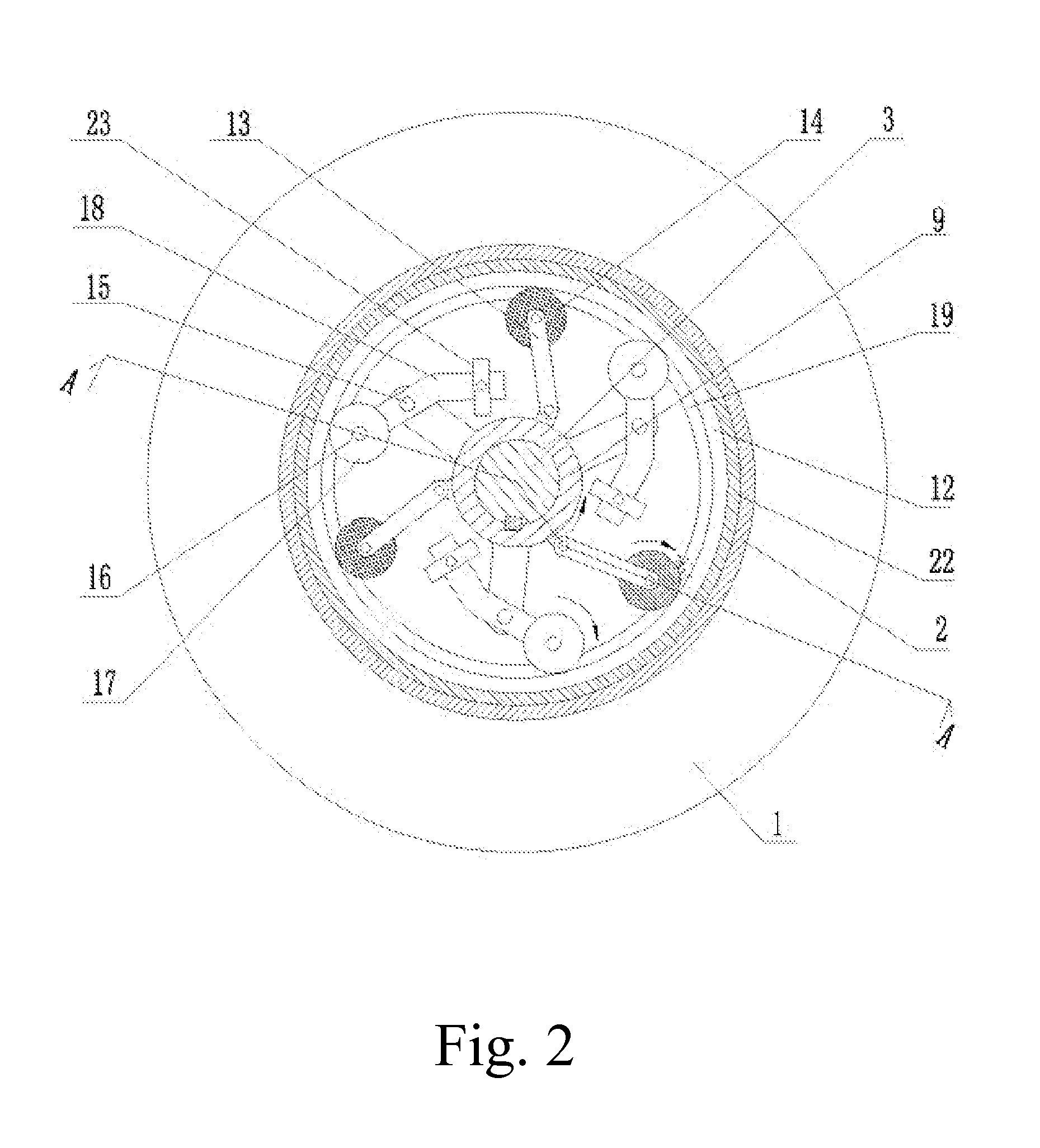 Flexible vertical grinder