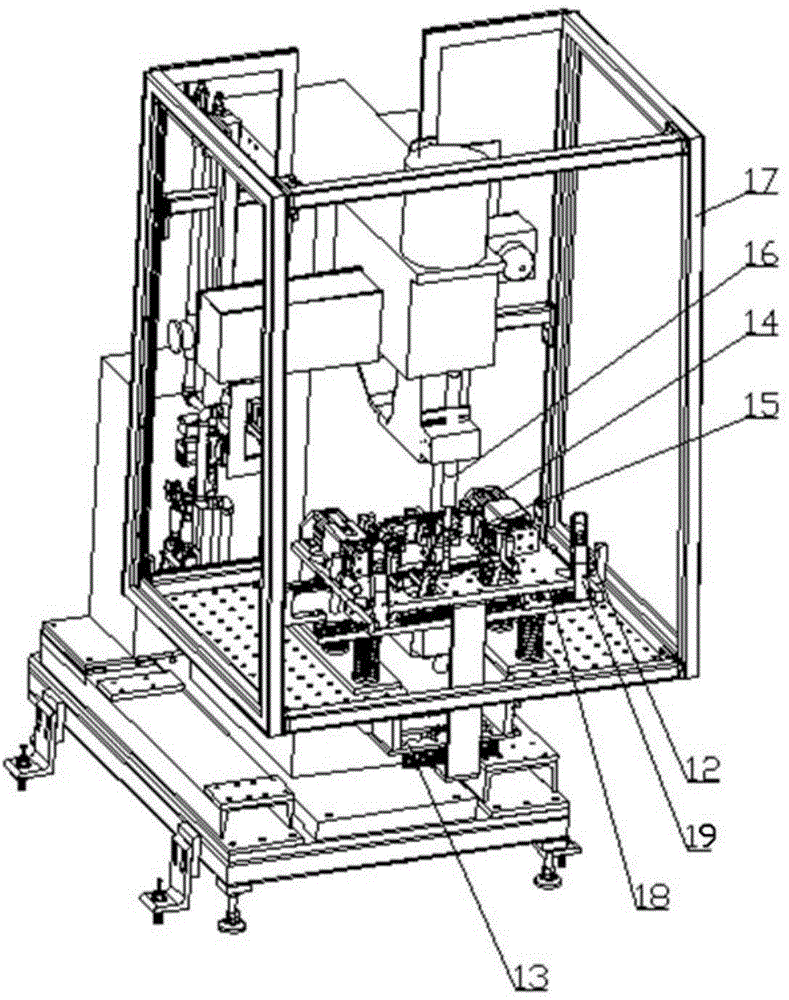 Automobile seat cushion automatic welding production line and production method thereof