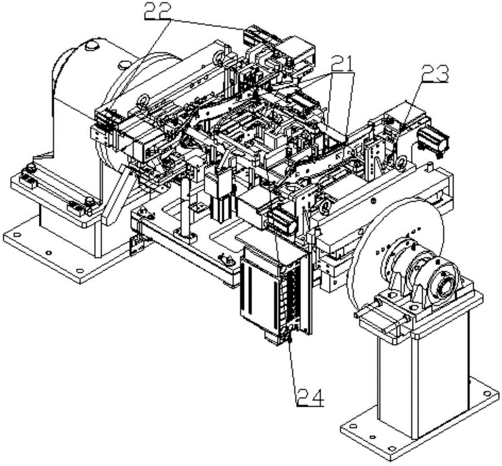 Automobile seat cushion automatic welding production line and production method thereof