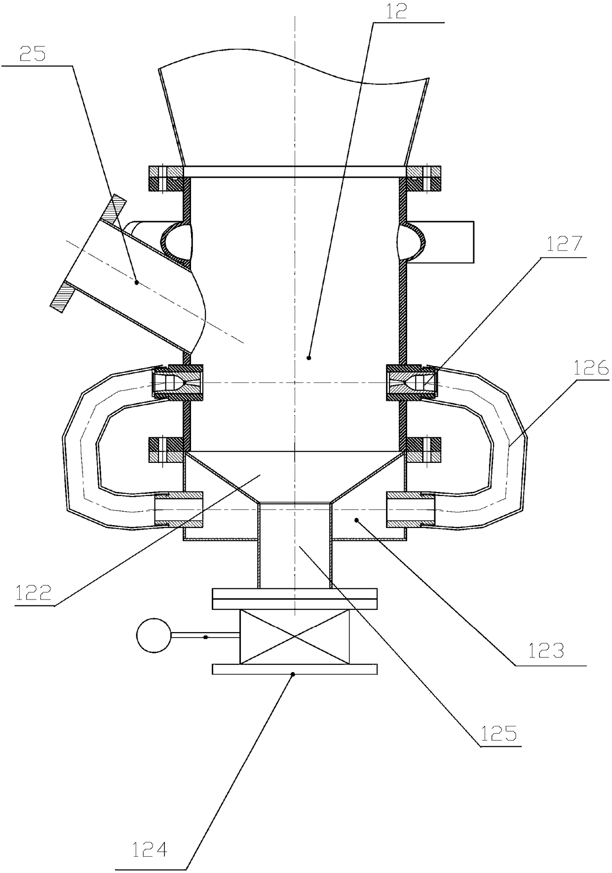 Closed loop airflow pulverizing system