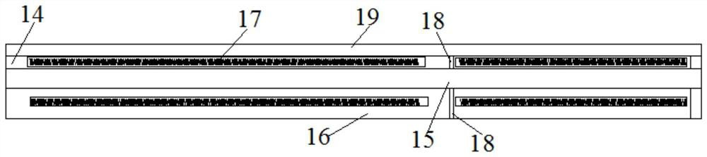 A uniformly mixed microfluidic reaction synthesis material device