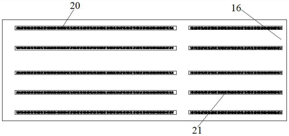 A uniformly mixed microfluidic reaction synthesis material device