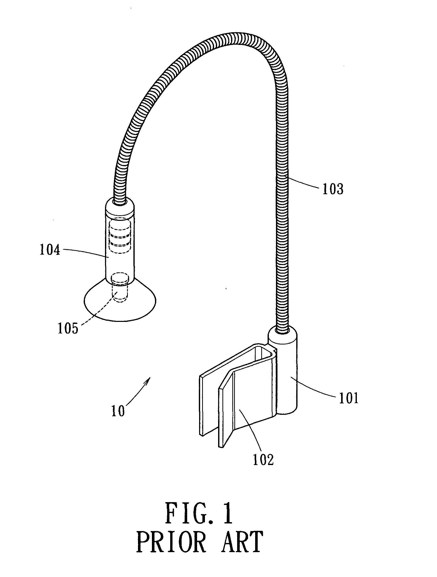 Lamp structure for an electrical device