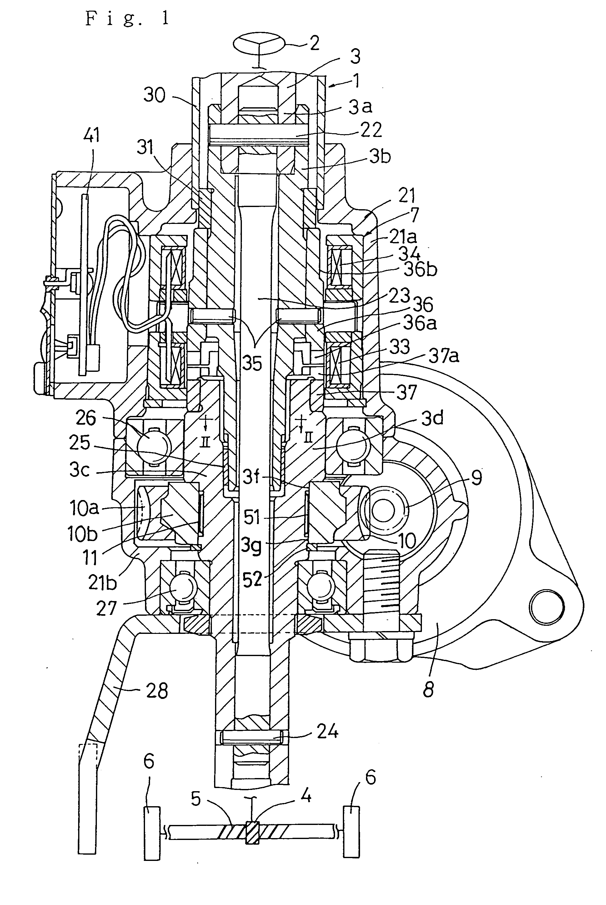 Motor operated power steering device