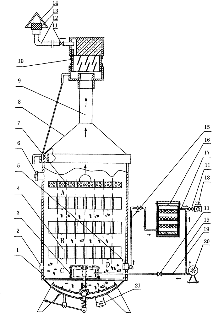 High-efficiency, energy-saving and environment-friendly stalk gasifier