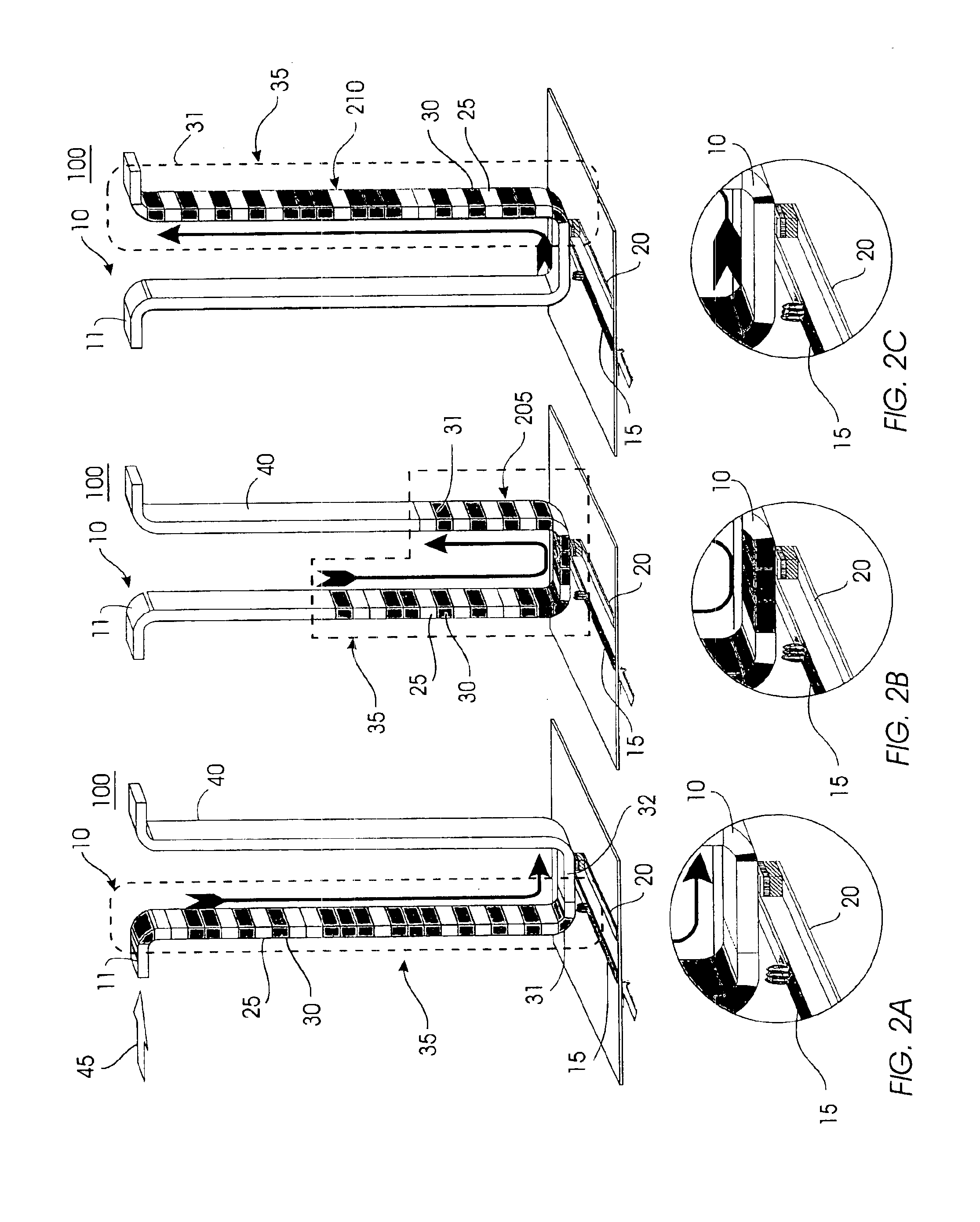 System and method for writing to a magnetic shift register