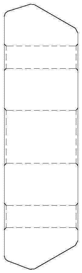 High-strength hot-spinning precision plastic forming method for hollow train axle blanks