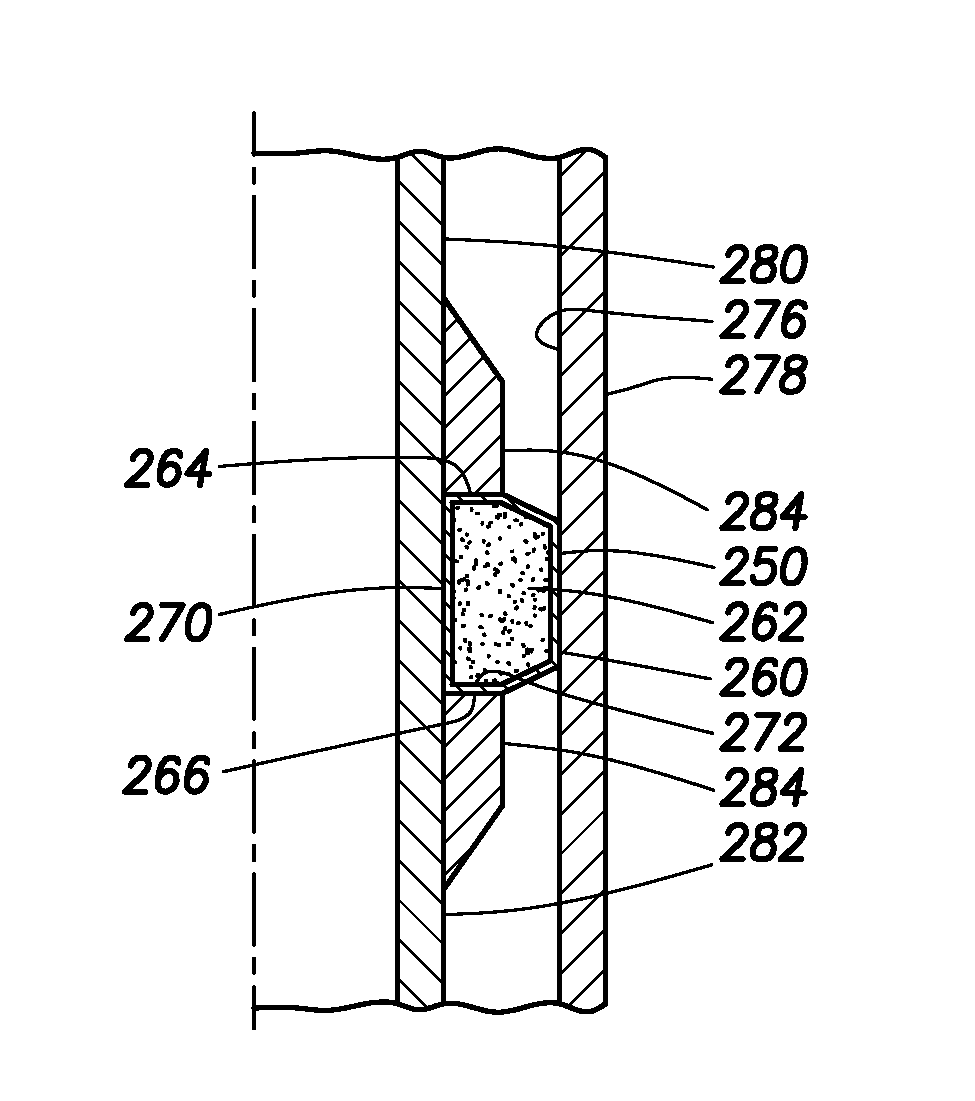 Multi-layered temperature responsive pressure isolation device