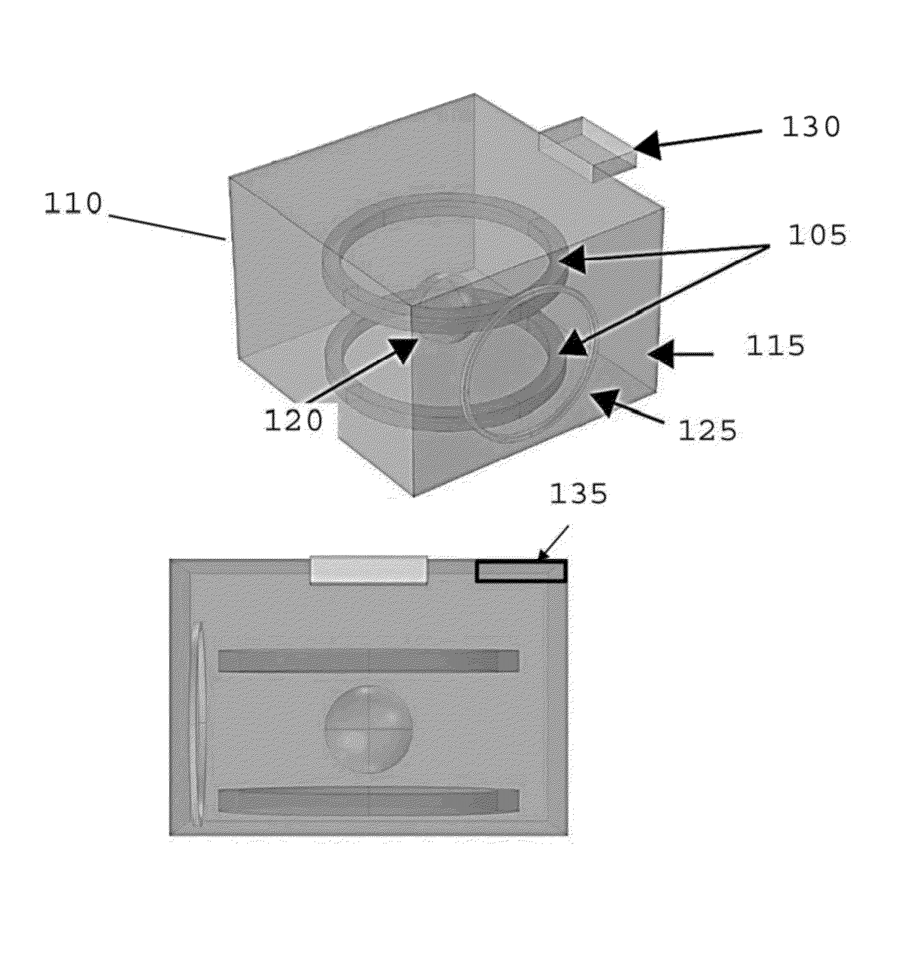 System and method for providing magnetic resonance temperature measurement for radiative heating applications