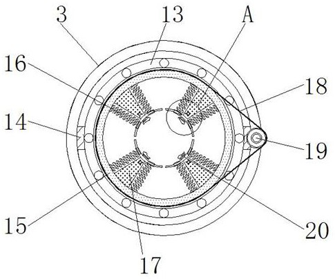 A filling device for planting fruit tree saplings with coating function