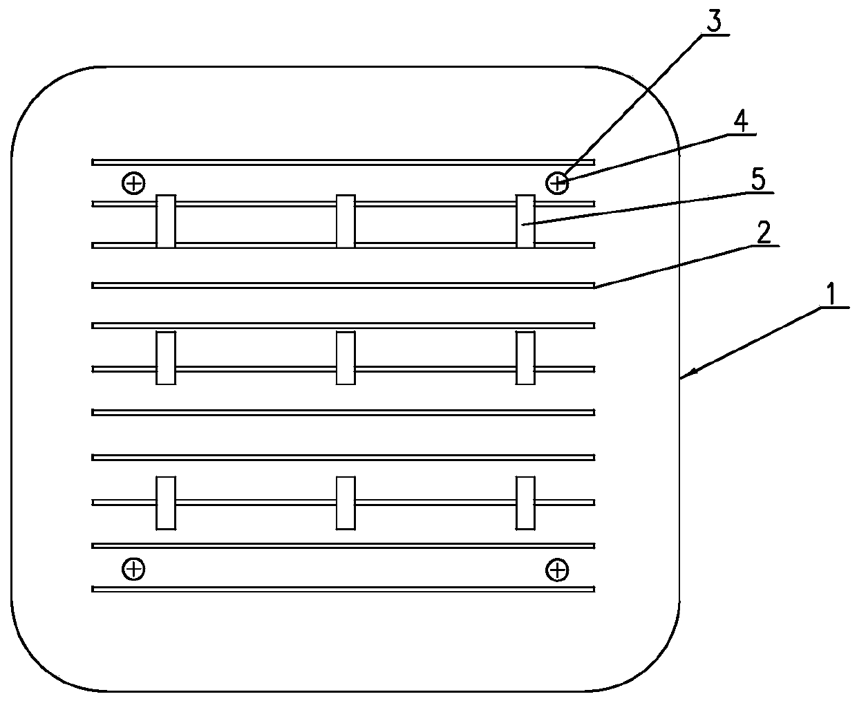 P-type PERC double-side solar cell alignment printing method, preparation method and battery