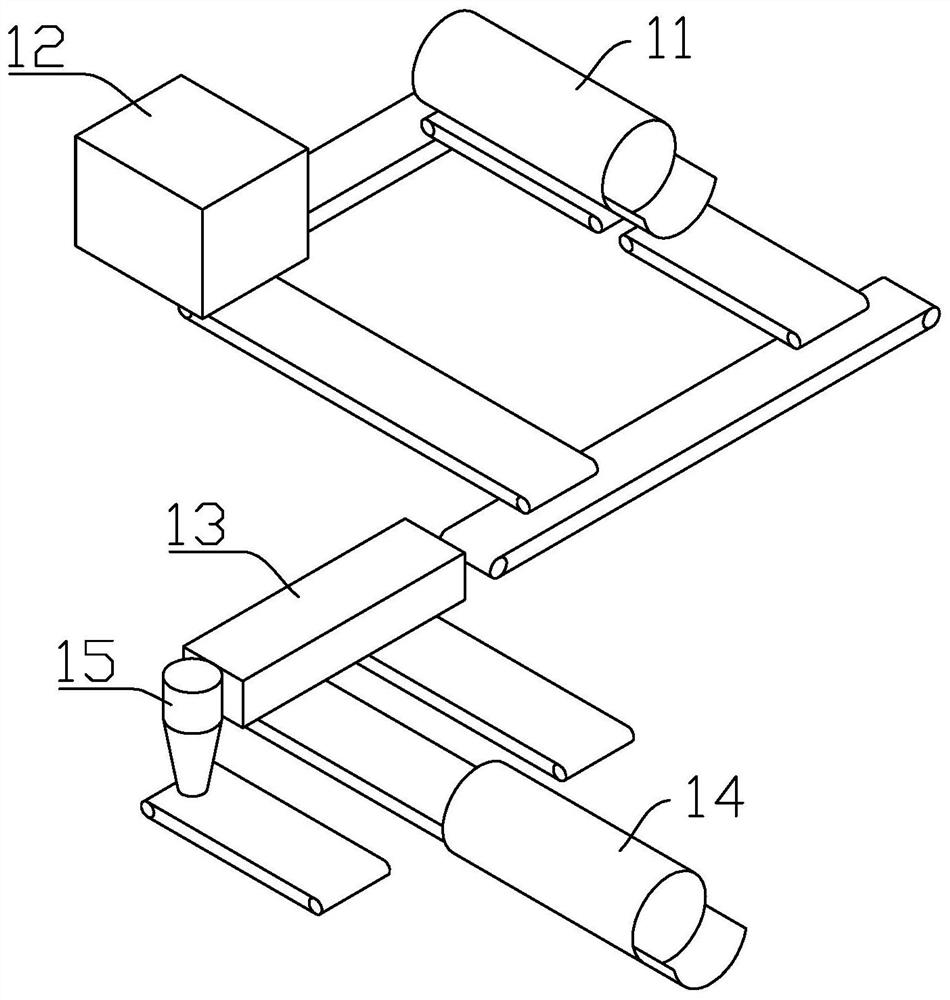 In-situ screening method for landfill stock garbage