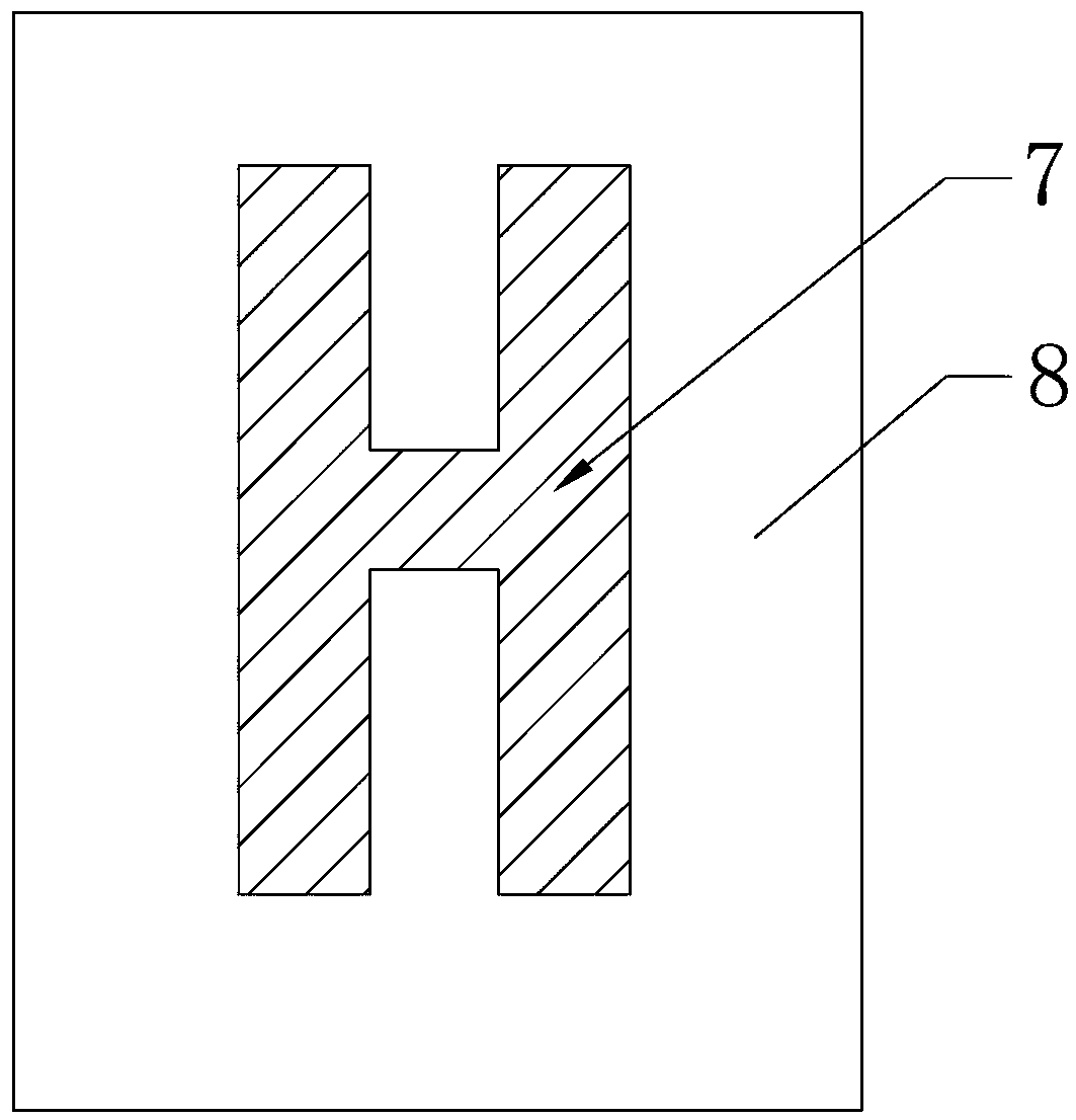 High-elasticity silicone rubber lettering film and preparation method and application method thereof