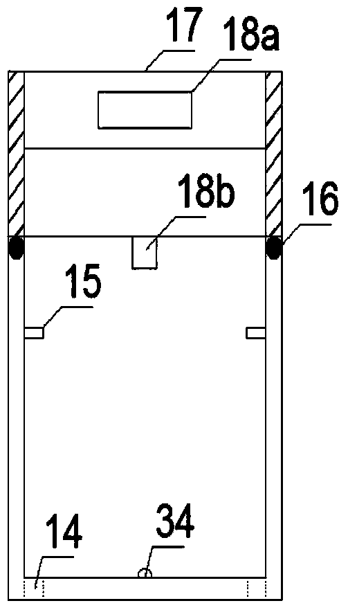 Experimental device for release accelerating research of oversaturated gas in under-dam watercourses