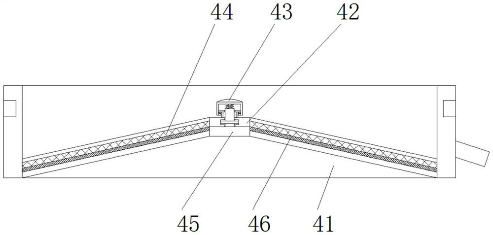 A construction sand screening device