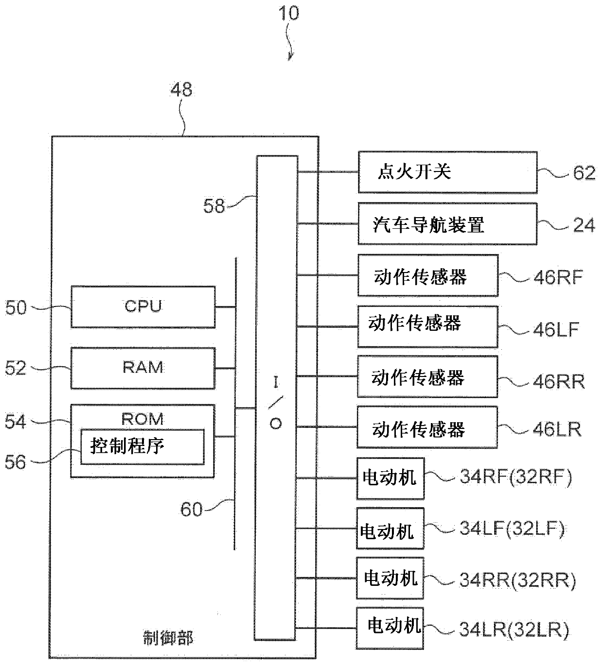 Vehicle power window control device