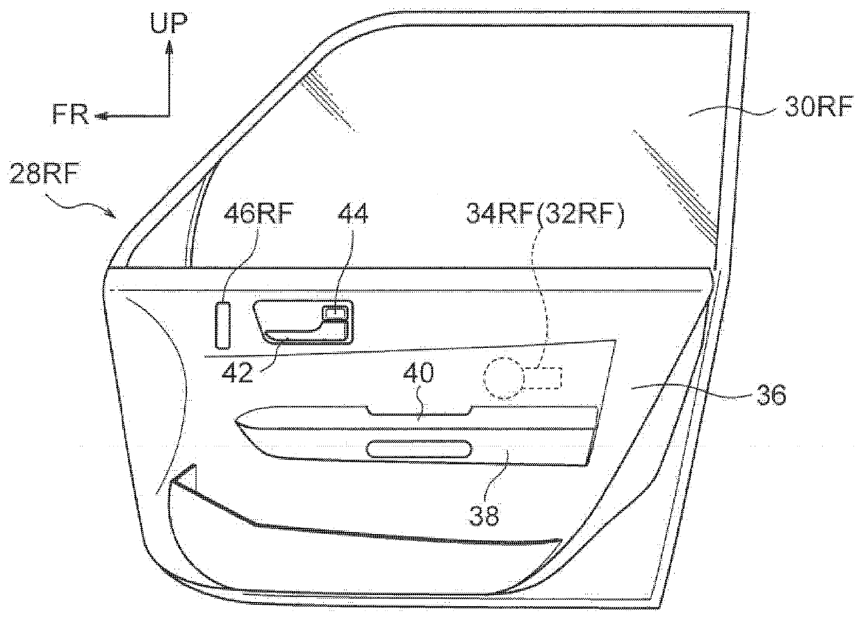 Vehicle power window control device