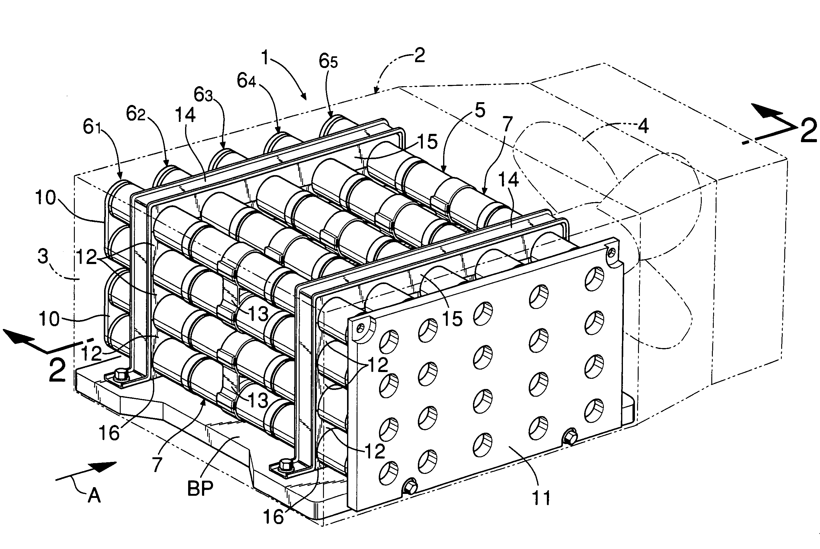 Battery-driven power source apparatus