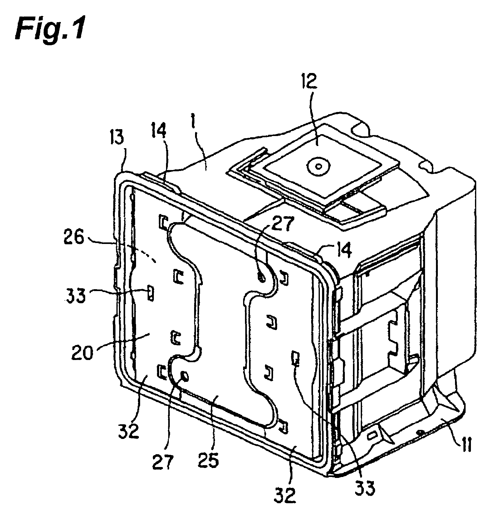 Substrate storage container